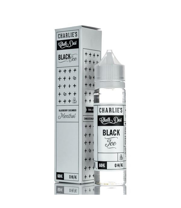 Charlies Chalk Dust – Black Ice – Blackberry Cucumber Menthol 60ml