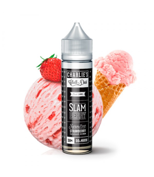 Charlies Chalk Dust – Slam Berry – Strawberries and Milk