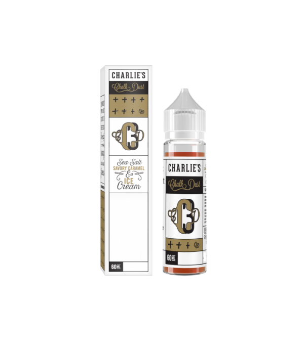 Charlies Chalk – Salted Caramel Vanilla Ice Cream 60ml