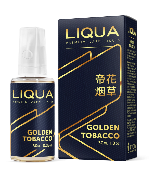 Liqua – Golden Tobacco e-Liquid