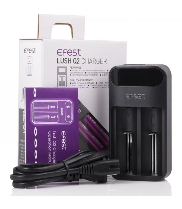 Efest Lush Q2 Charger and Au Plug