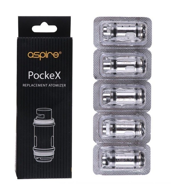 Aspire PockeX AIO Coil 0.6ohm 5Pcs Pack