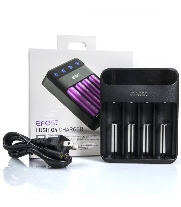 Efest Lush Q4 Charger and Au Plug