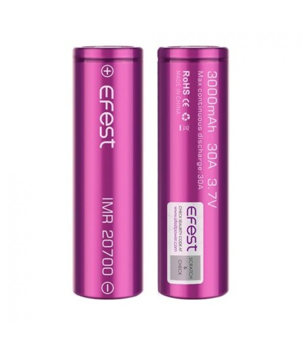 Efest 20700 3000mah Battery