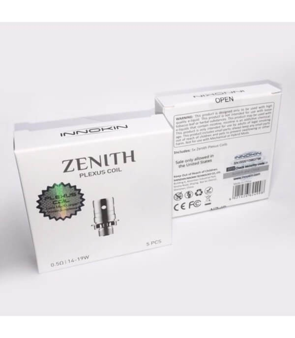 Innokin Zenith Vape Tank Replacement Coils (5-Pack)