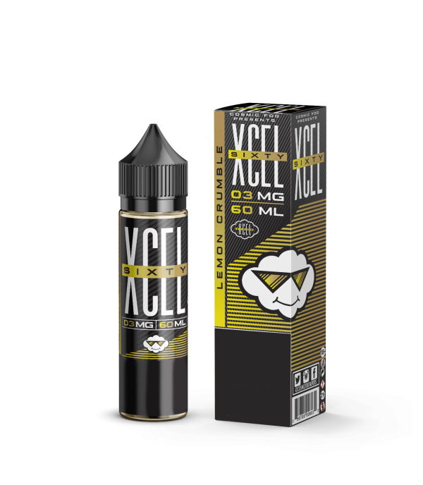 Cosmic Fog Xcel60 Lemon Crumble 60ml