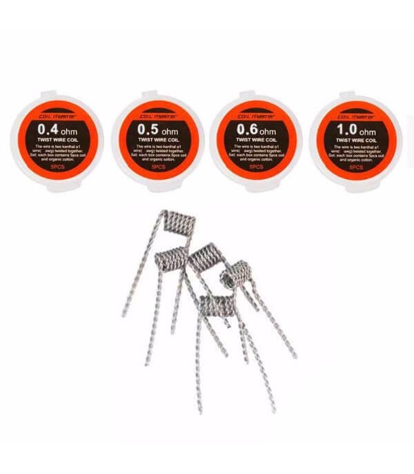 Coil Master Pre-built Twist Coils