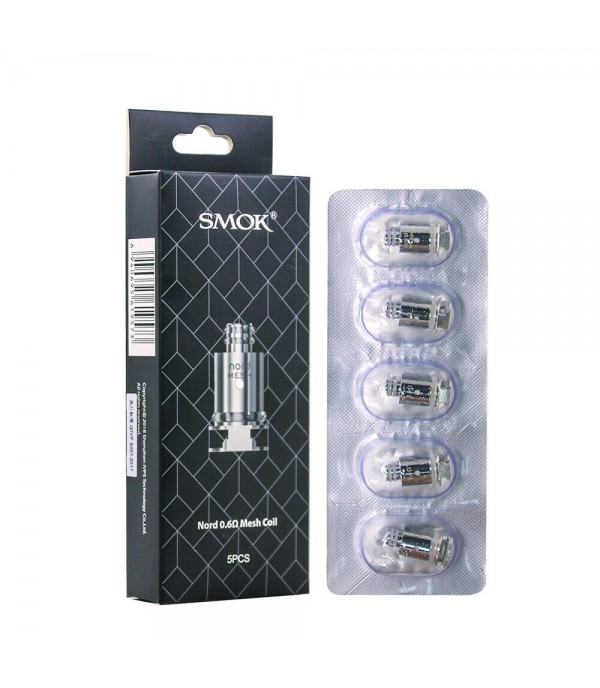 SMOK Nord Mesh Coils 0.6ohm 5Pcs