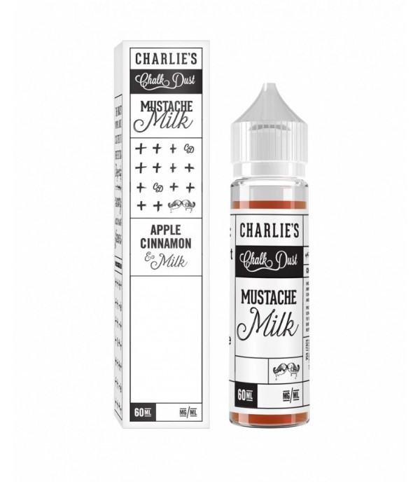 Charlie’s Chalk Dust – Mustache Milk – Apple Cinnamon Milk 60ml