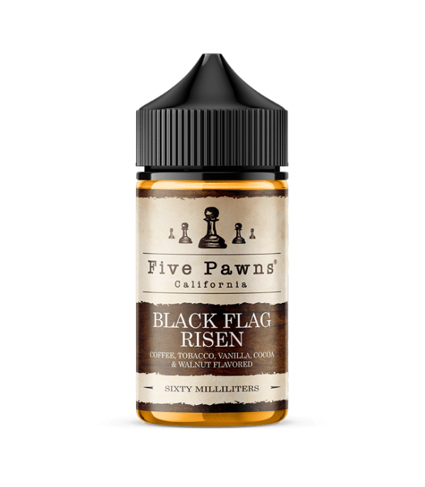 Five Pawns Black Flag Risen